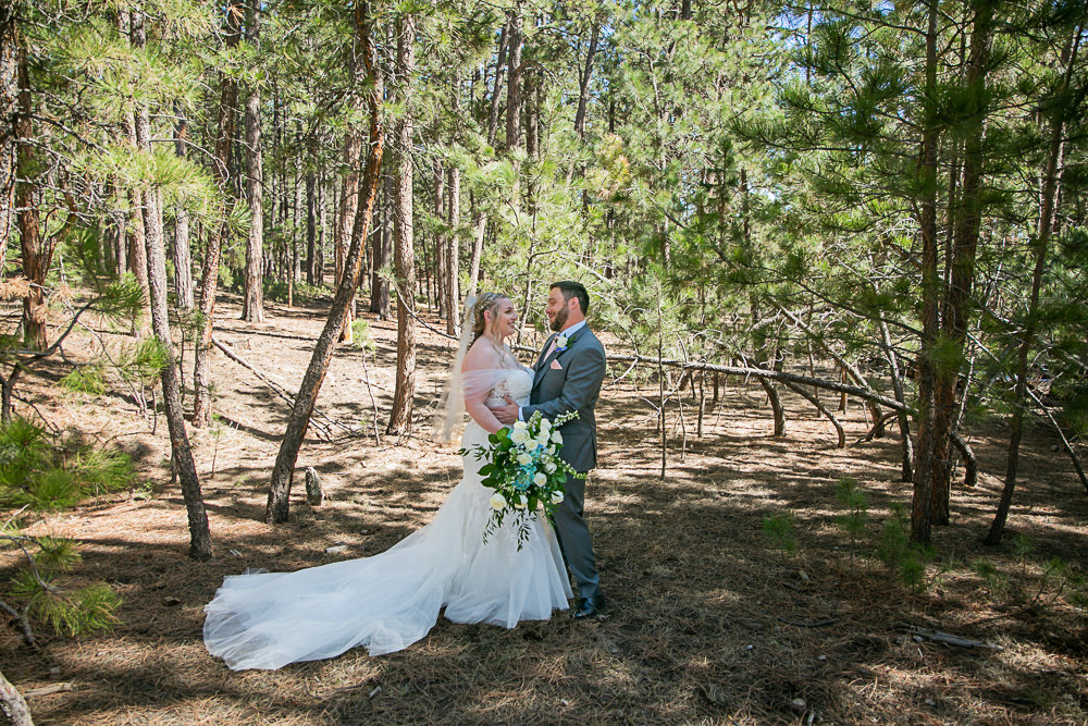 Colorado Springs Black Forest Wedding